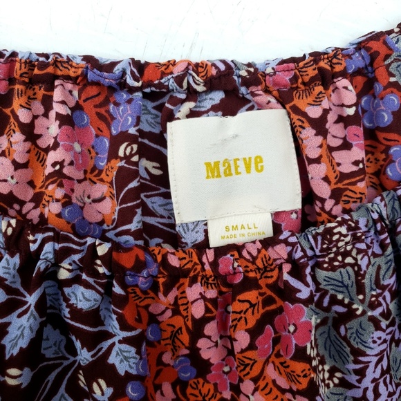 Anthropologie Maeve Floral Off the Shoulder Top - Picture 6 of 7